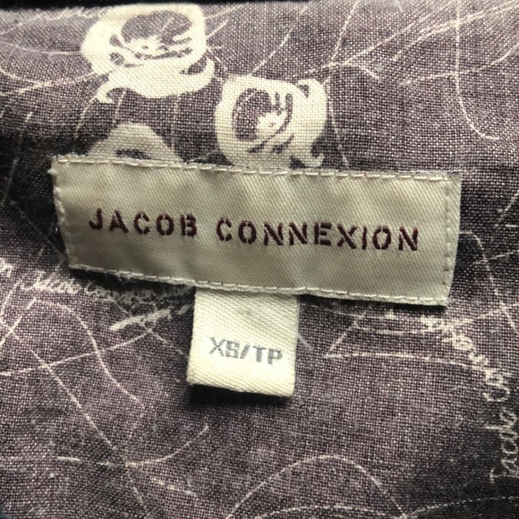 Women’s Jacob Connexion Jean Jacket Sz XS - Picture 2 of 4